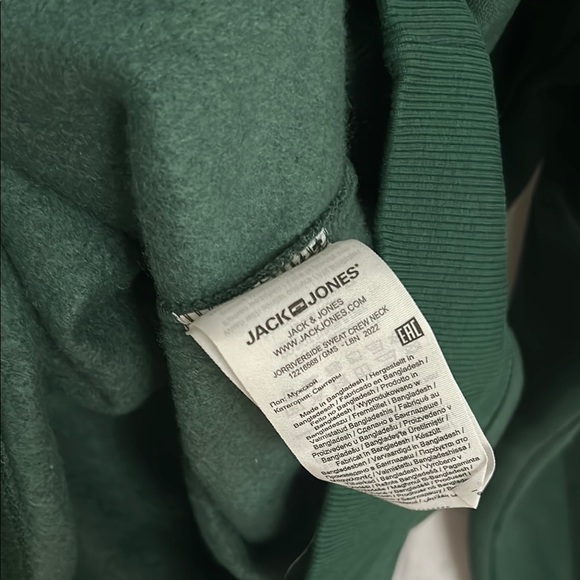 NWOT Jack & Jones Green Men's Sweater - Picture 8 of 8